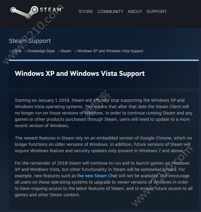 VSteamֹ֧ͣWindows XPVista[ͼ]ͼƬ1