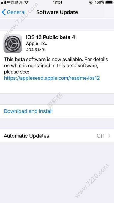 iOS124ôiOS12beta4ֵͼƬ1