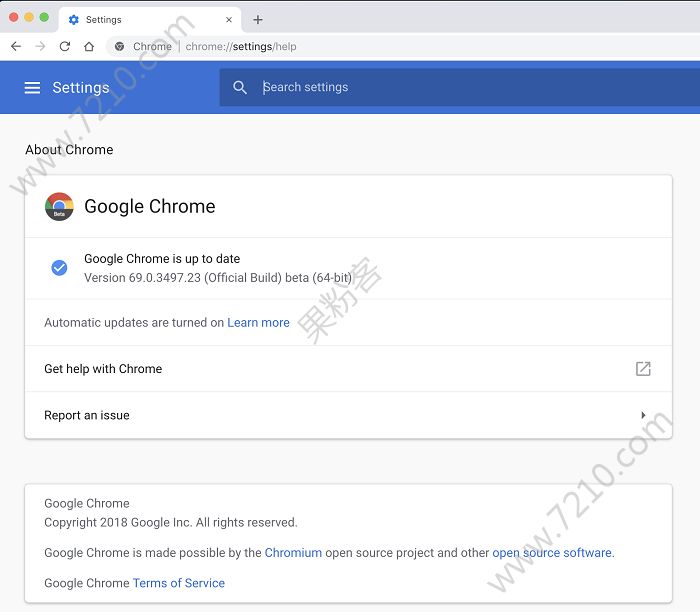 飡Chrome 69ת빫Beta֧ͨAV1ƵͼƬ1