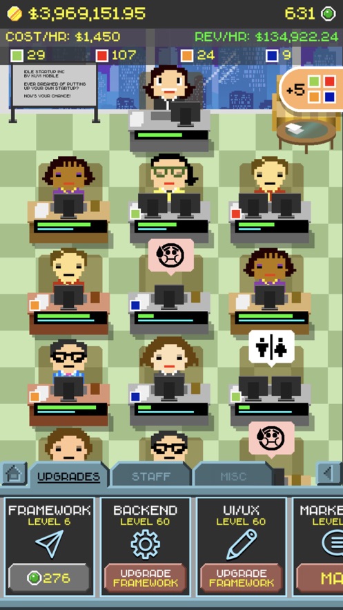 ˾Ϸİ棨Idle Startup Inc v1.0.1ͼ3