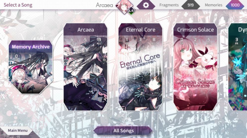 Arcaea°3.2.1º v3.8.8ͼ2