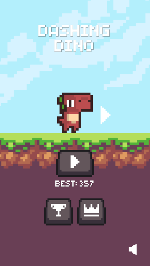 ˺Ϸİ׿棨Dashing Dino v1.9.11ͼ1