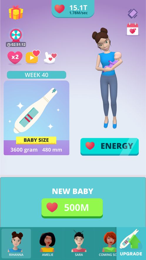 Pregnancy Idle Simulator 3DϷ׿İ v1.0ͼ1