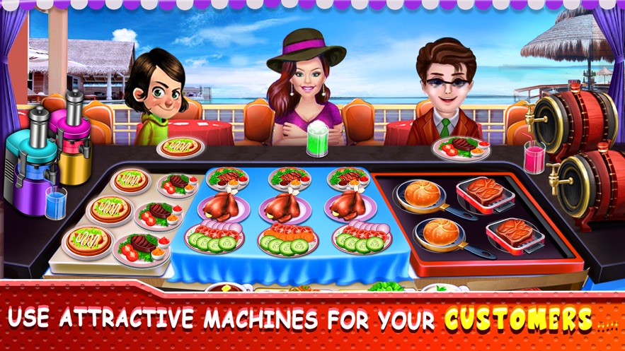 ⿲Ϸ׿İ棨Perfect Cooking Restaurant v1.0ͼ1