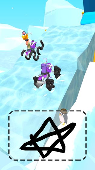 画轮子赛车快溜的小游戏图片1