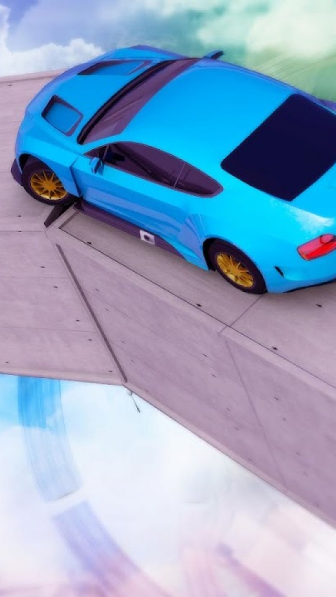 斜坡赛车空中赛道游戏免费金币最新版图2