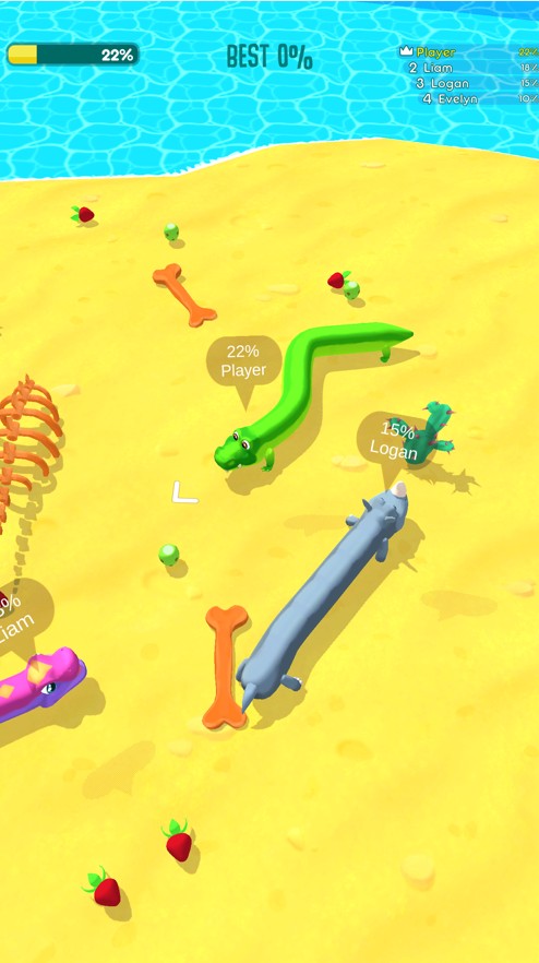 ̰߾Ϸiosٷ(Snake Arena 3D) v1.0ͼ3