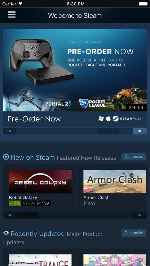 Steam Mobile appٷ°ͼƬ1