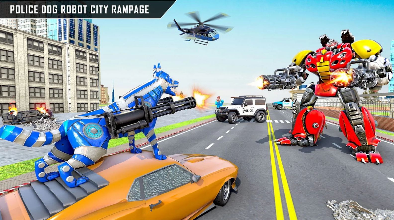 ȮϷ׿İ棨Police Dog RobotͼƬ1