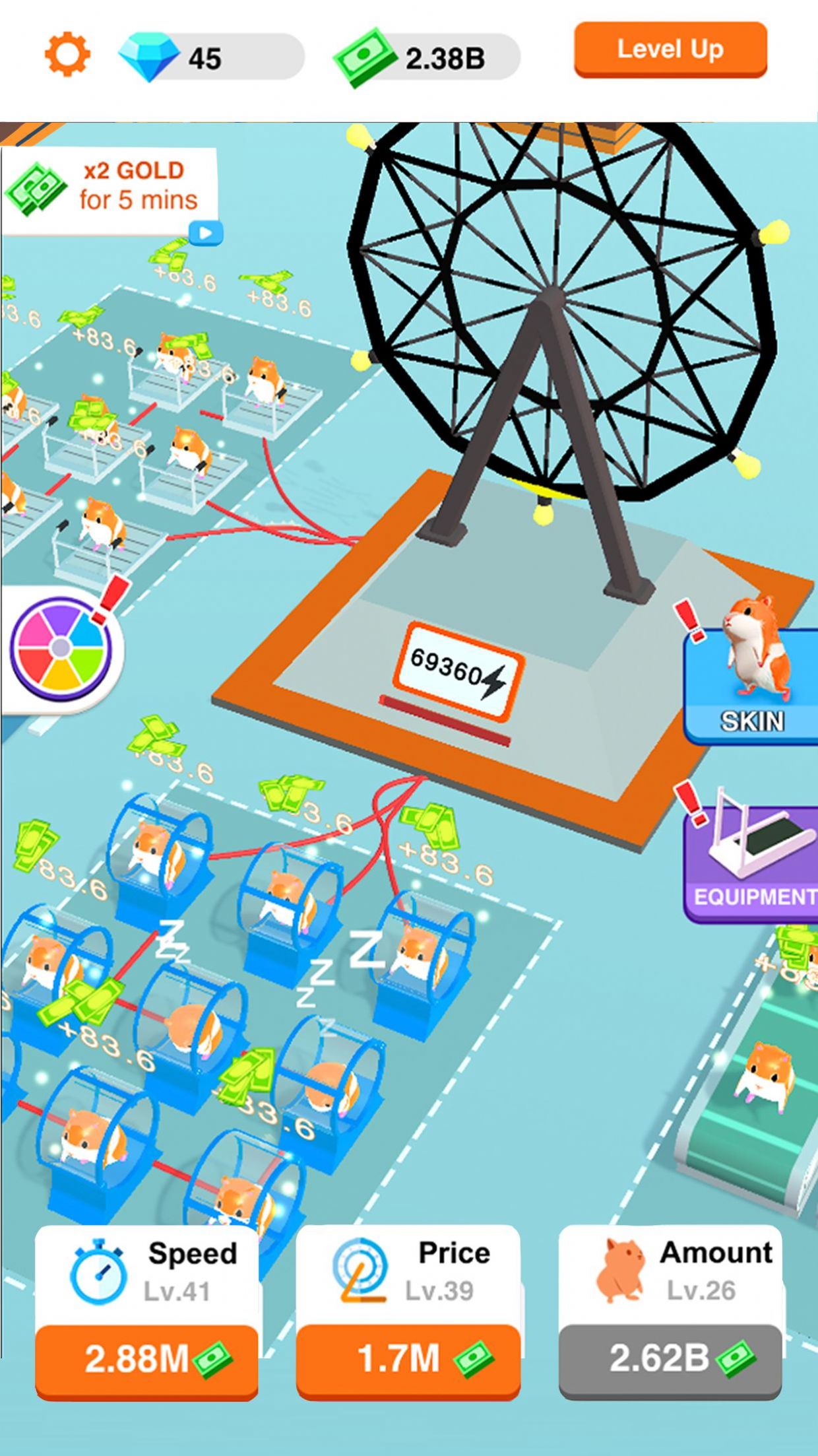 òϷ׿(Idle Hamster Energy) v1.1.0ͼ3