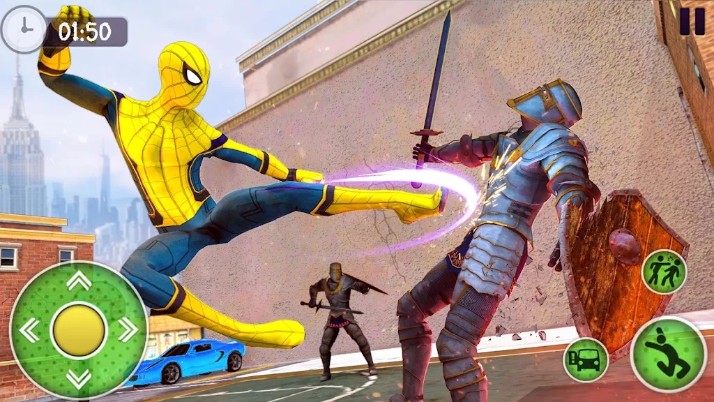 ֩ɾ3DϷ׿(Spider Super Hero Gangster 3D) v1.0ͼ1