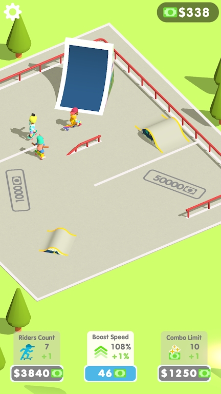 û˶Ϸֻ°(Idle Skatepark) v1.0ͼ1