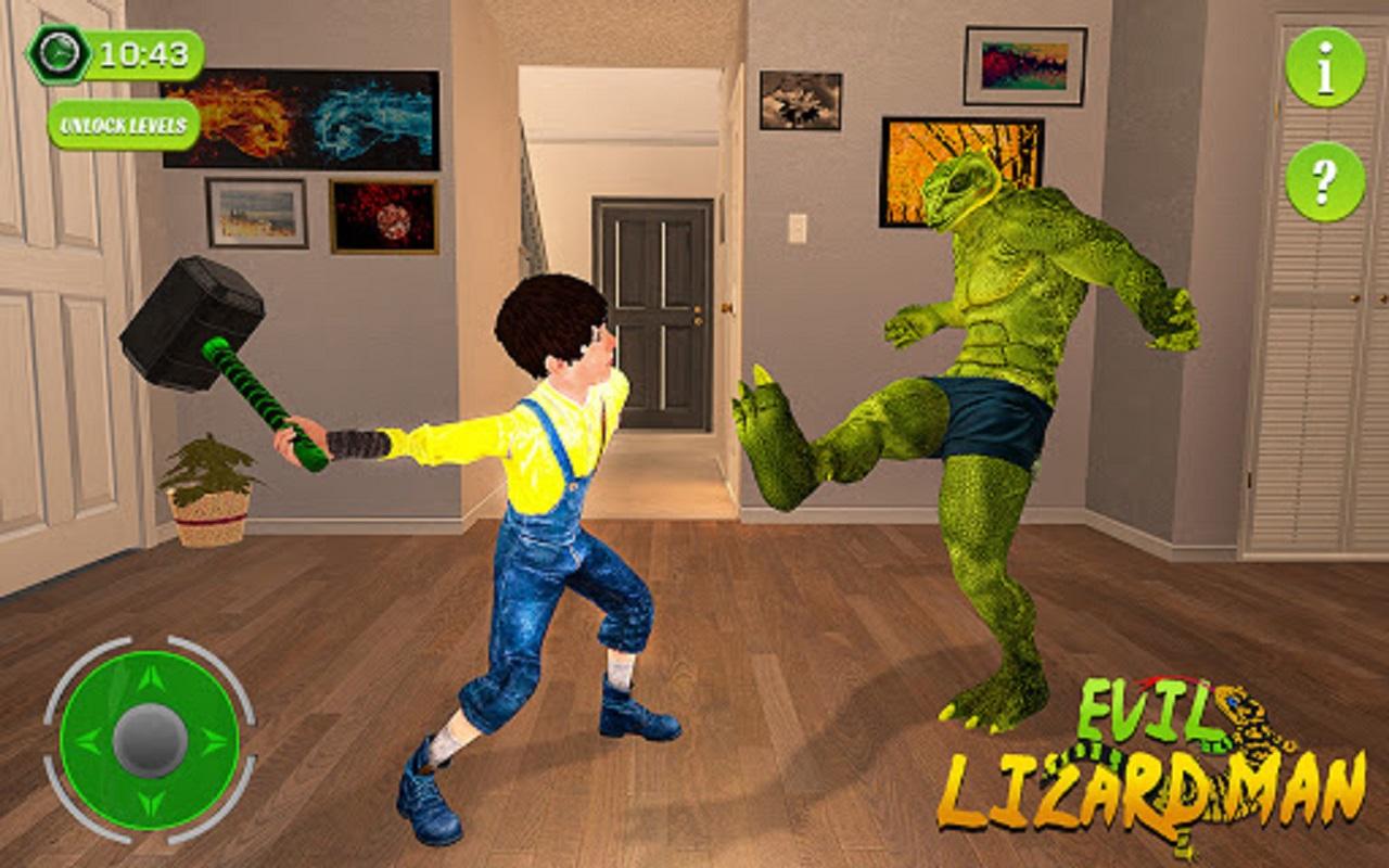 µ3DϷ׿(Real Scary Lizard Man 3D) v1.8ͼ2