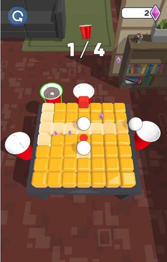 򵽱3DϷֻ°棨Balls to Cups 3D v1.0ͼ1