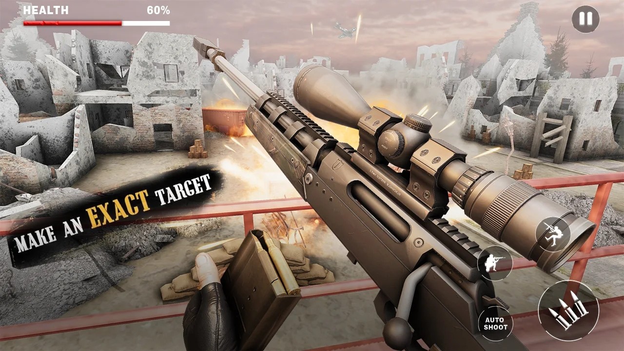 սѻϷİ׿棨World War Sniper v1.0.0ͼ2