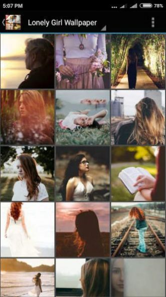 Lonely Girl WallpaperֽԴȫapp° v2.1ͼ1