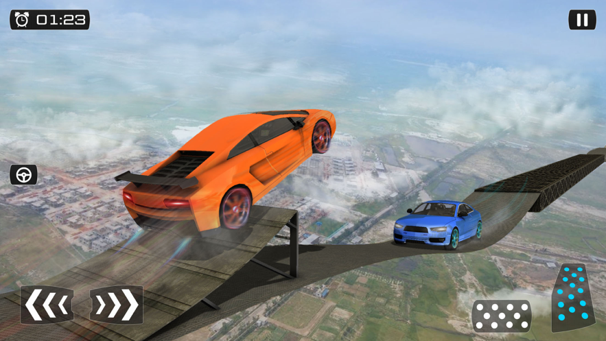 Sky Track Ultimate Car Stunt Raceİͼ1