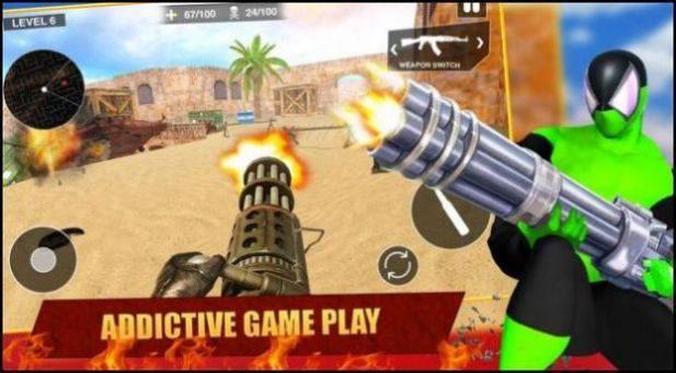 ӢۻģϷİ棨Superheroes gun simulator v1.0.1ͼ2