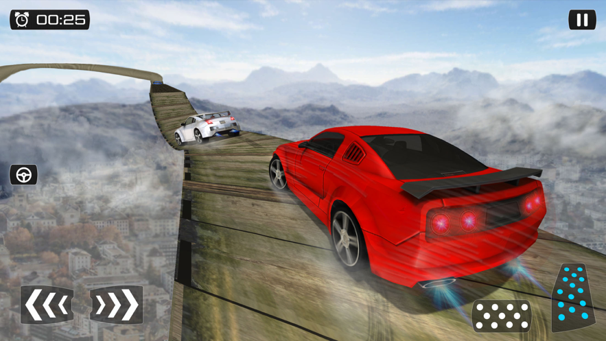 ҰɳƯϷֻ(Sky Track Ultimate Car Stunt Race)ͼƬ1