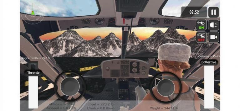 ֱģϷֻ(Helicopter Simulator: Mountain) v1.4ͼ3