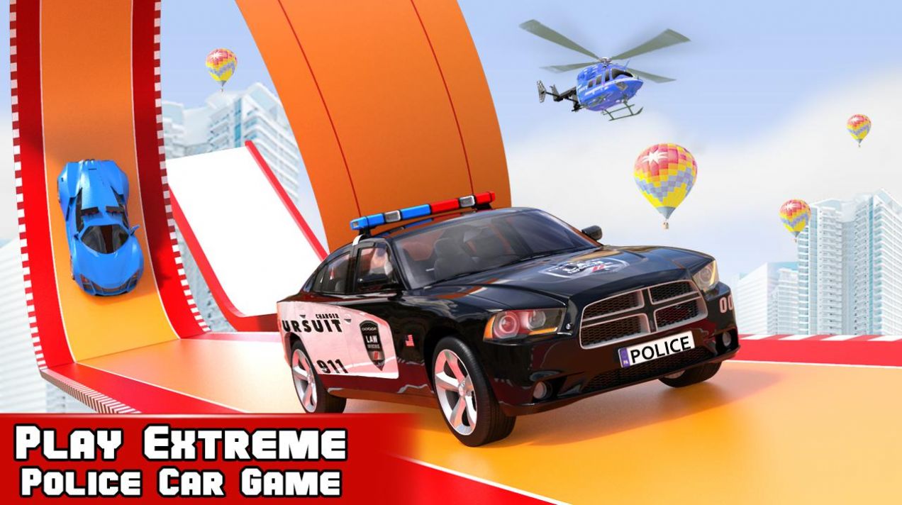 ؼµϷٷ(Police Car Stunts: Mega Ramp) v1.40ͼ2