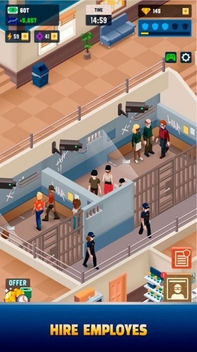 ɢľֻϷİ(Idle Police Tycoon)ͼƬ1