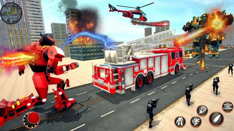 Ӧ3DϷİ棨Emergency FireFighter Robot 3DͼƬ1
