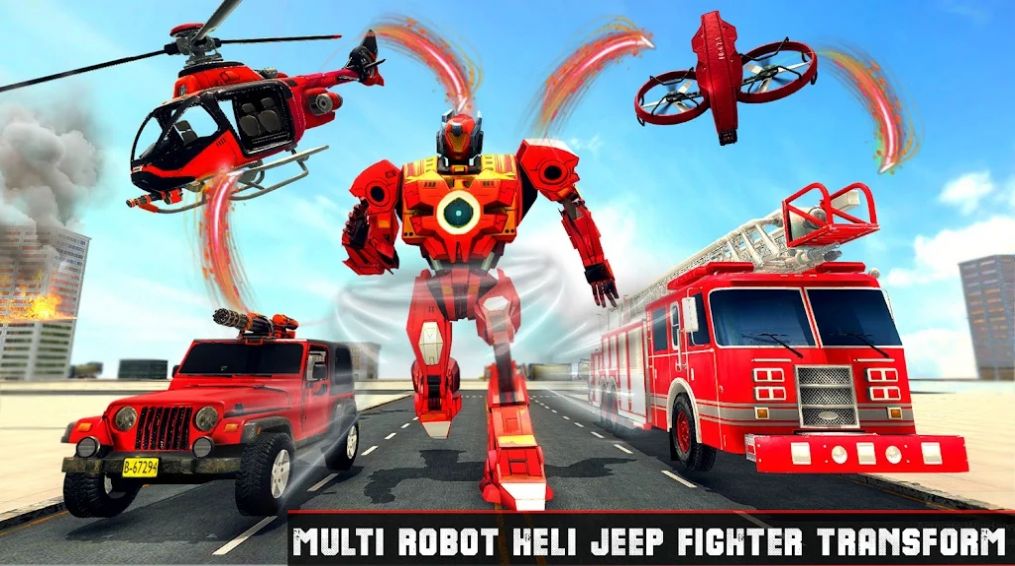 Ӧ3DϷİ棨Emergency FireFighter Robot 3D v1.1ͼ1