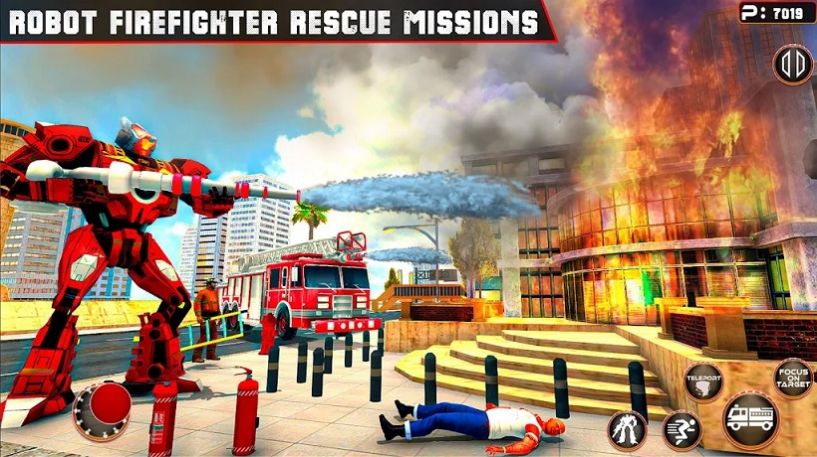 Ӧ3DϷİ棨Emergency FireFighter Robot 3D v1.1ͼ3