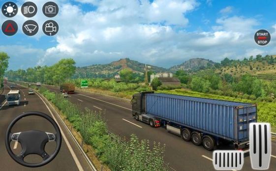 Modern Euro Truck Simulator 3dϷֻ° v0.4ͼ1