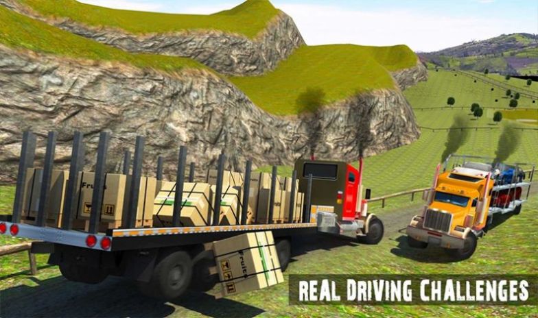 󿨳˾Ϸֻ(Big Truck Transport Driver 3D)ͼƬ1