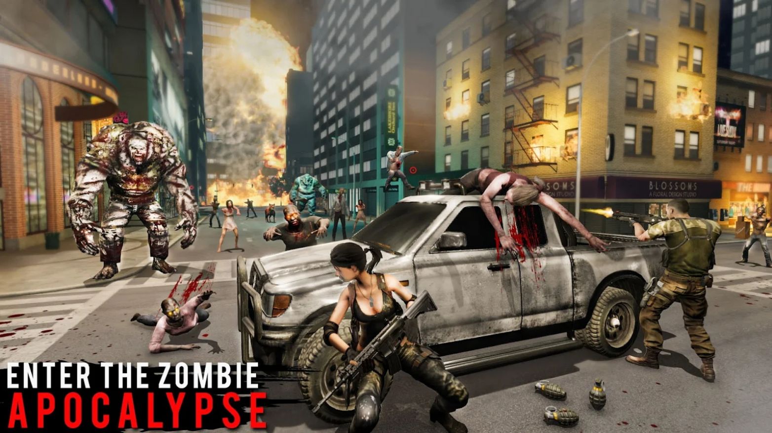 ʬսģϷٷ(Real Zombie Survival) v1.0ͼ2