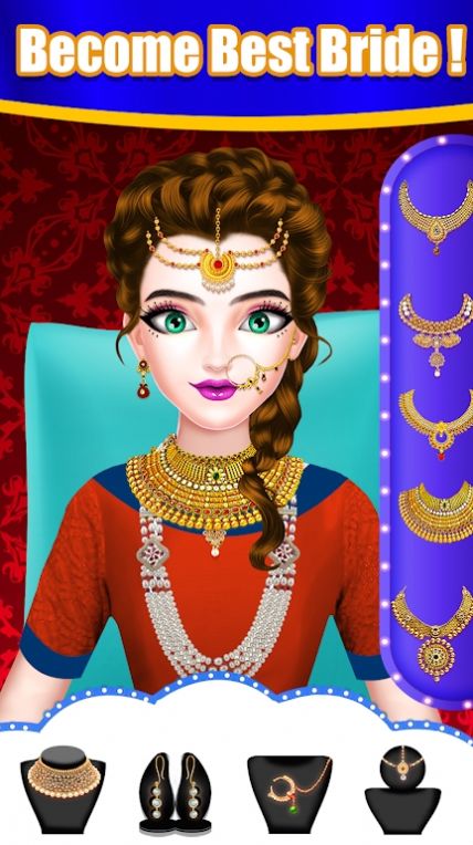 ӡŮﻯױϷٷ棨Indian Wedding Bridal Makeup v1.0ͼ2