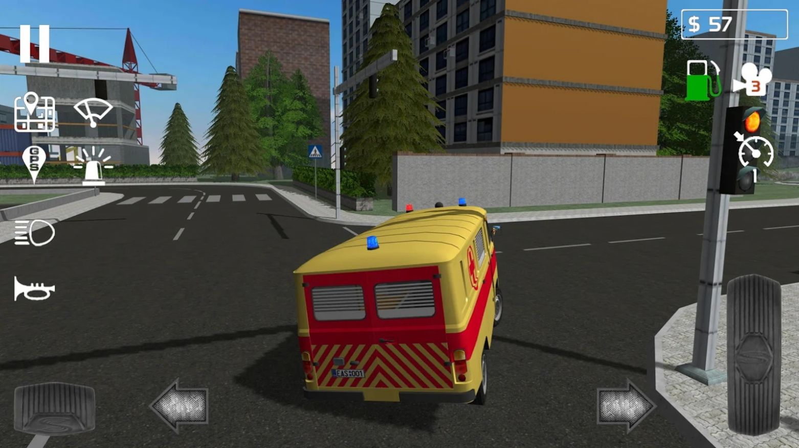 ȾȻģϷ°汾2022(Emergency Ambulance Simulator) v1.2.1ͼ2