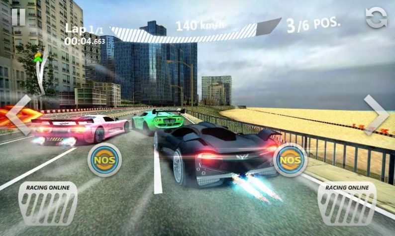 ܳģϷֻ棨Sports car racing v1.6ͼ1