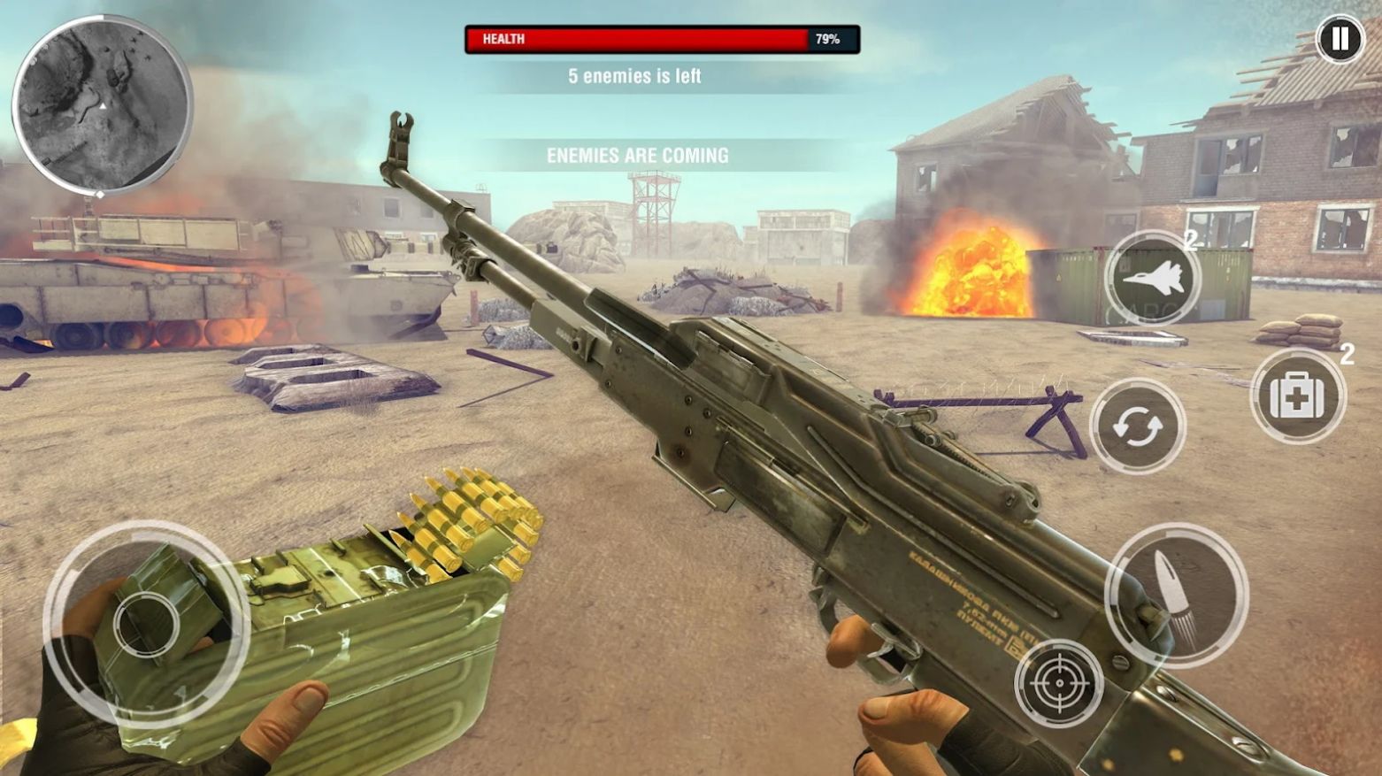 սսϷ׿İ棨Wicked War Guns ShooterͼƬ1