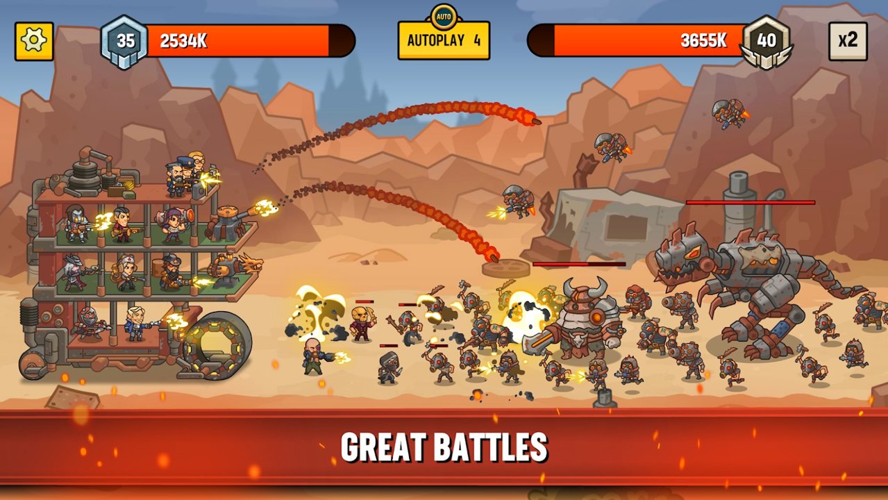 ӪطϷ׿棨Steampunk Camp Defense v1.0.20ͼ1