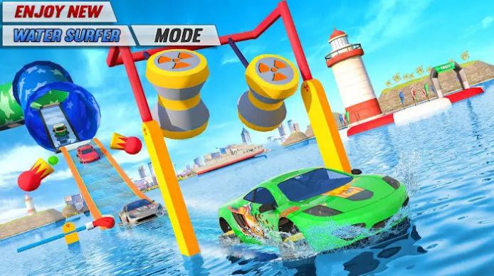 бؼռϷ׿İ棨Mega Ramps Car Stunt Ultimate Races v1.07ͼ1