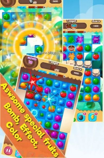 ˮֻ֢Ϸİ棨Fruit Links Mania v1.1.8ͼ1