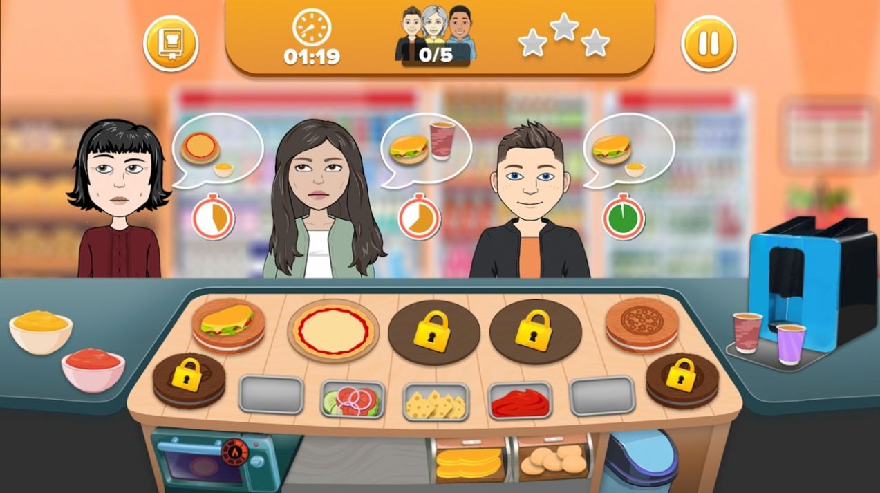 ߷Ϸ׿棨Dining Rush v1.2.3ͼ1