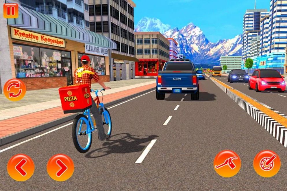 ԱģϷٷ棨BMX Bicycle Pizza Delivery Boy 2019 v2.0.2ͼ2