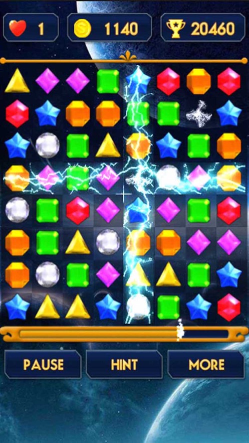 鱦ƥ䱬ըϷֻ棨Jewels Match Blast v1.1.6ͼ1