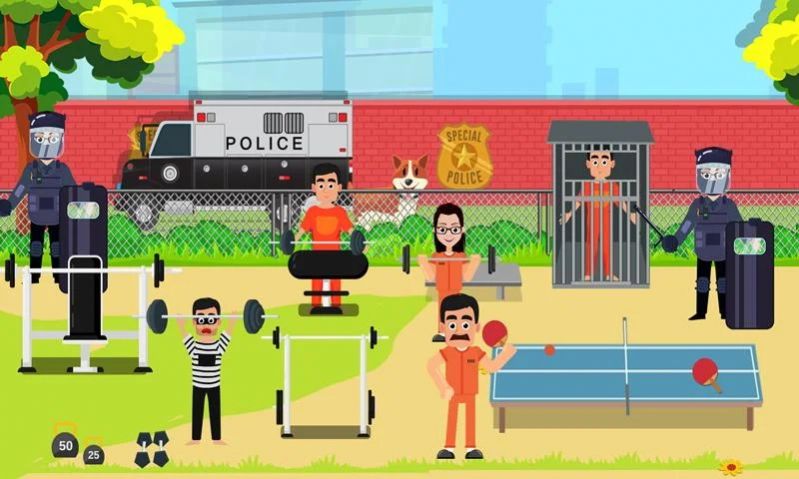 ҵĳ򾯲Ϸٷİ棨Pretend Play My Police Officer: Stop Prison EscapeͼƬ1