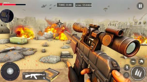 ִսͻϷ׿棨WW2 Sniper Gun Simulator v1.0.4ͼ1