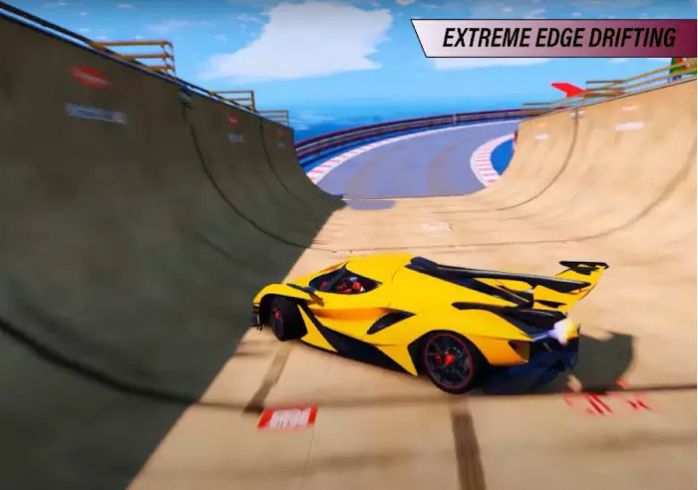 Ӣ۾޴бؼϷֻ棨Superhero Mega Ramp Racing Car StuntsͼƬ1