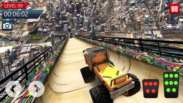 ͹￨ֱµϷֻ棨Monster Truck Vertical Ramps v1.0ͼ3