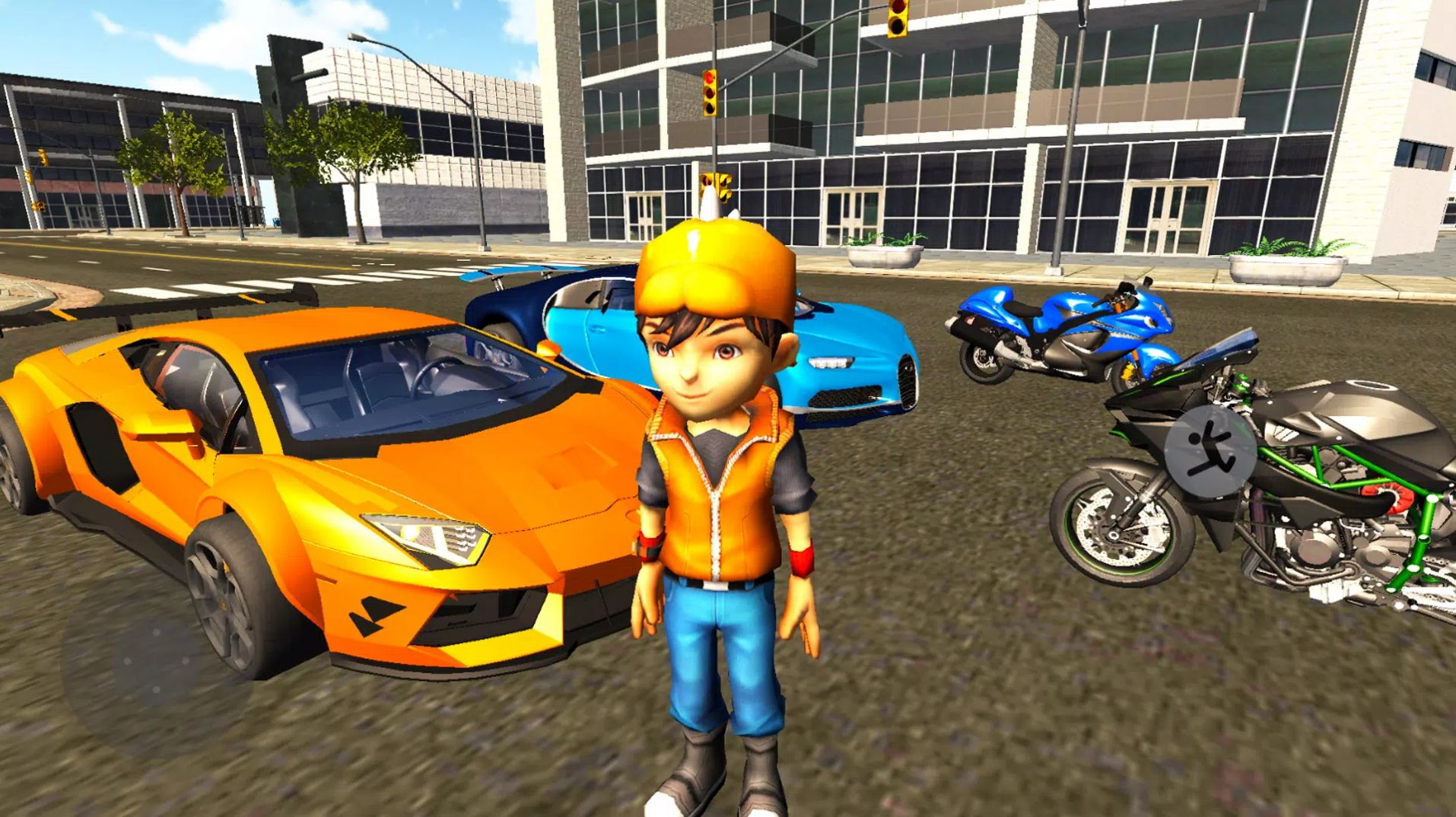 ؼĦгֳϷ׿棨BoBoiBoy Bike Stunt 3DͼƬ1