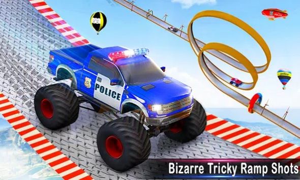 ΣʻϷ׿棨Police Car Stunts Car GamesͼƬ1