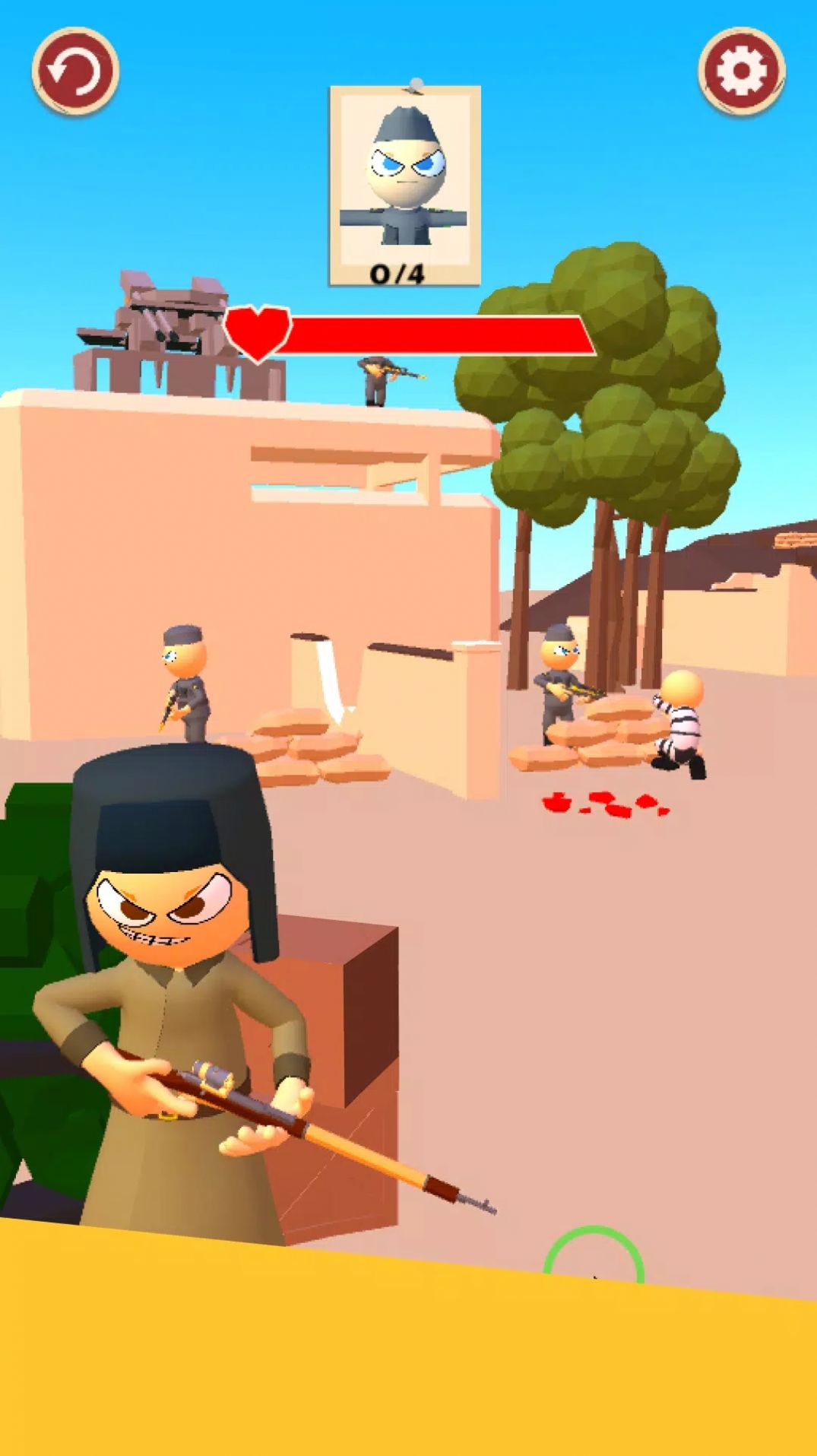 ѻ3DսְϷ׿棨Sniper World 3D War and Duty v1.0.4ͼ2