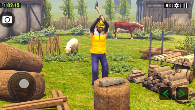 ũֳģϷֻ棨Farm Animal Farming Simulator v0.4ͼ1